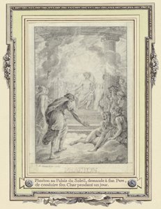 Phaeton at the Palace of the Sun by Jean Michel Moreau