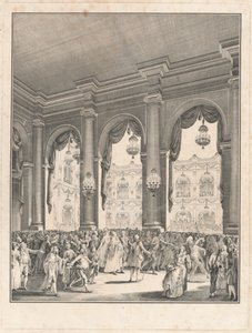 The Masquerade Ball - Celebration for the Birth of Monseigneur the Dauphin, January 23, 1782