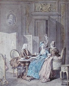 The Declaration of Pregnancy, 2nd Half 18th Century, Engraved by Pietro Antonio Martini (1739-97)