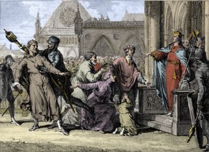 Dagobert I Tries to Assert Royal Authority in Burgundy