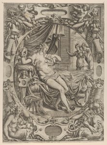 Cleopatra Bitten By an Asp, 1535-55 by Jean Mignon