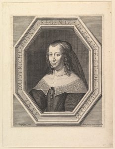 Anne of Austria, Queen of France, in Mourning