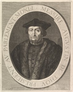 Augustin de Thou, President of the Parliament