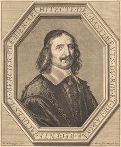 Jacques le Mercier by Jean Morin after Philippe de Champaigne