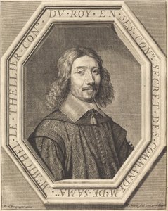 Michel le Tellier by Jean Morin after Philippe de Champaigne