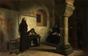 Bernard Délicieux Before the Inquisition Tribunal, c. 1881