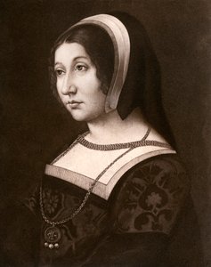 Unknown woman, formerly known as Margaret Tudor, c1520, 1902 by Jean Perreal