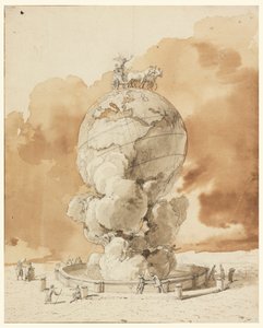 Design for a Public Monument to be Erected on a Paris Square by Jean Pierre Louis Laurent Houël