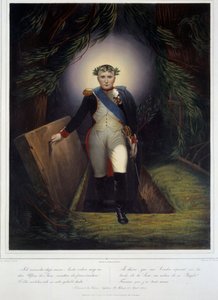 Portrait of Napoleon I from his tomb by Jean Pierre Marie Jazet