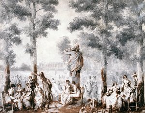 The Terrace of the Tuileries, 1807
