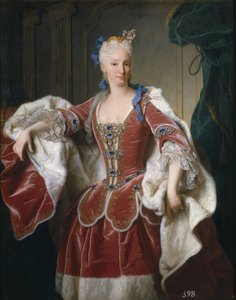 Portrait of Elisabeth Farnese, Queen consort of Spain