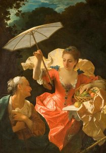 Vertumnus and Pomona, ca 1710-1722