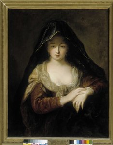 Young girl with crossed hands