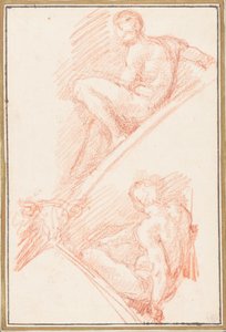 Figures from Sistine Chapel Ceiling by Jean Robert Ango