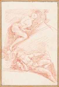 Figures from Sistine Chapel ceiling by Jean Robert Ango