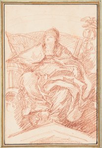 Seated Bishop by Jean Robert Ango