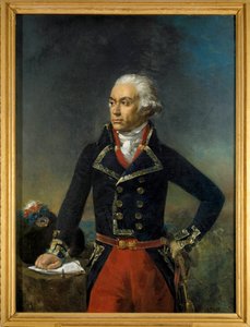 Portrait of Charles Francois Dumouriez, General in Chief of the Northern Army by Jean Sebastien Rouillard