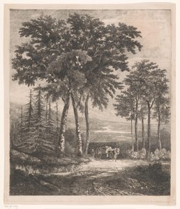 Landscape with Horse Cart