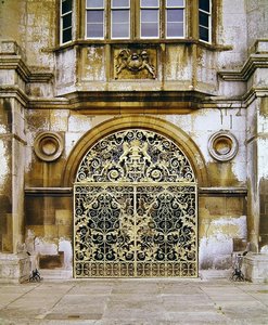 Gates from Burghley House, 1710 by Jean Tijou