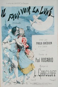 Front cover of a score for 