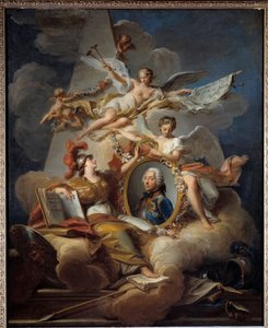 Allegorical Portrait of Louis Charles Auguste Fouquet, Duke of Belle Isle