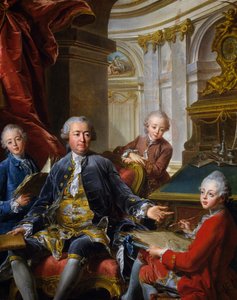 Monsieur Carre de Cande with His Three Sons