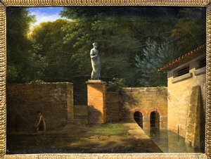 The Statue or Interior of a Park