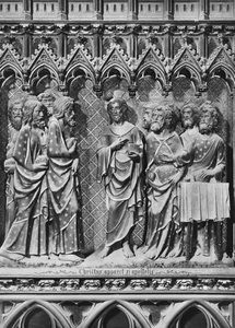 Cathedral, Interior, Choir Screen, Jesus Christ Appearing to the Apostles
