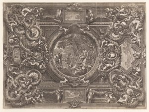 Project for a ceiling. With alternative suggestions.