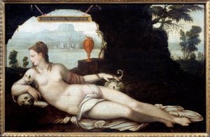 Eva Prima Pandora (Painting by Jean Cousin the Father, 16th century)