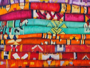 Moroccan Fabrics 4, 2013