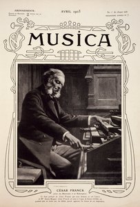 Cesar-Auguste Franck by Jeanne Rongier
