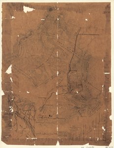 A topographical map of the Elizabeth Furnace iron property, Augusta Co., Va., containing about 6250 acres, Aug. 1867 by Jedediah Hotchkiss
