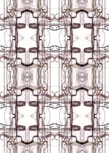 Elegant Abstract Pattern by Jenja Braun