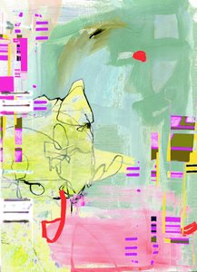 Vibrant Abstract Layers