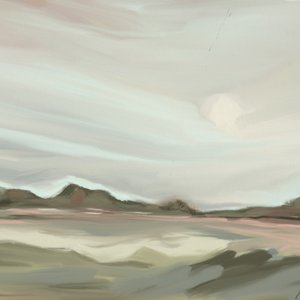 Muted Mountain Lake