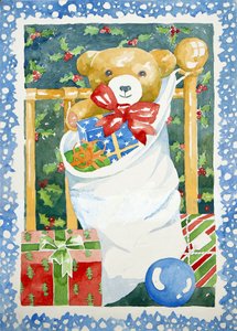 Christmas stocking, 2011 by Jennifer Abbott