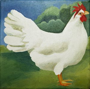Cockerel by Jennifer Abbott