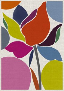 Printed Tulip by Jenny Frean