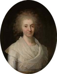 Portrait of Maren Juel by Jens Juel