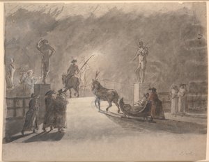 A Sleigh Ride in Torchlight over Holmen