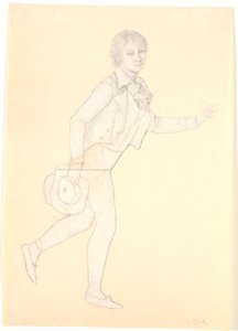 A Running Boy by Jens Juel