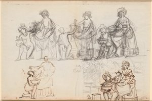 Various Drafts for a Scene from P.A. Heiberg