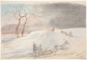 Sleigh Ride in Frost by Jens Juel