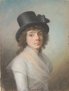 Portrait of Petronella Cornelia Rømelin by Jens Juel