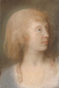 Portrait of Anna Barbara Damkier, Three-Quarter Profile to the Left
