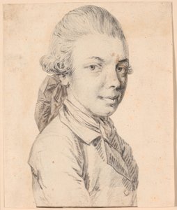Self-Portrait as a Young Man. Bust in Three-Quarter Profile to the Right