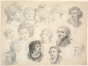 Sketchbook with Heads