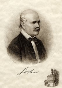 Portrait of Ignaz Philipp Semmelweis 1818-1865