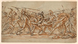 The Battle for the Corpse of Patroclus, ca. 1810